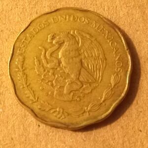 Mexican 1993 50 Centavos Coin